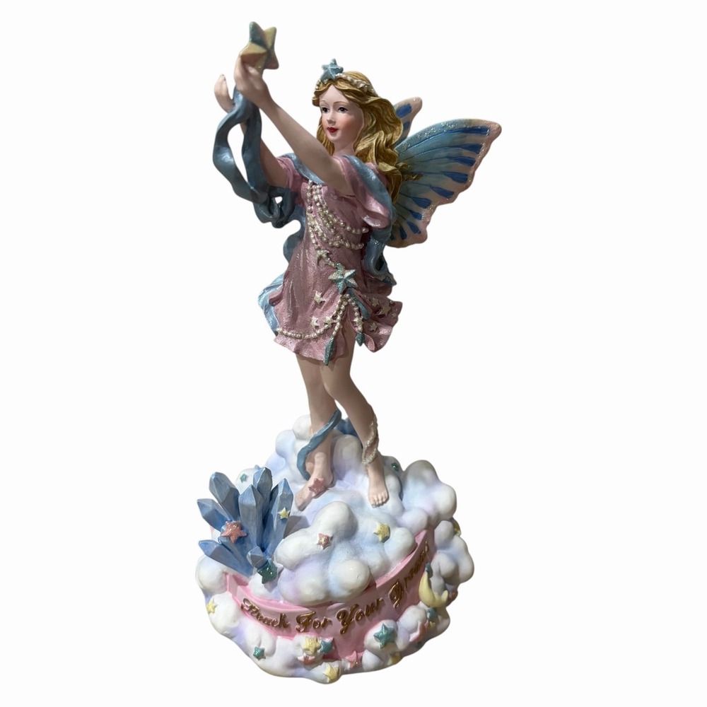 San Francisco music box Company wish upon a star fairy Reach For Your Dreams VTG